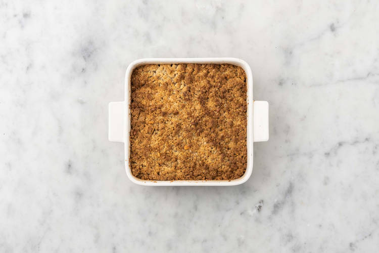 Crumble maken 