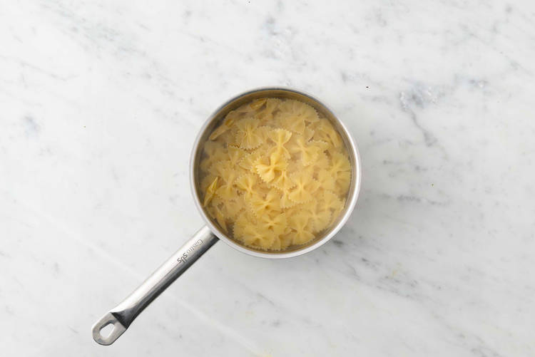 Hierve la pasta