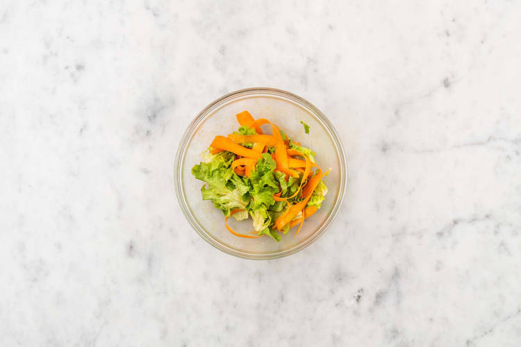 Prepara la ensalada
