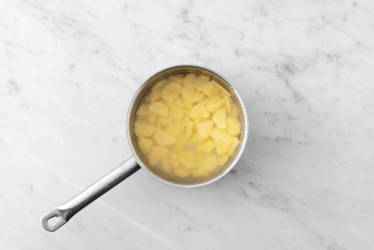 Hierve las patatas