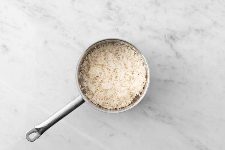 Hierve el arroz