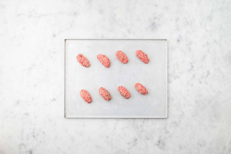 Forma y cocina las koftas
