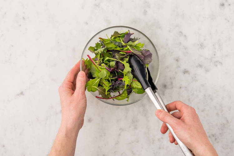 Assaisonner la salade