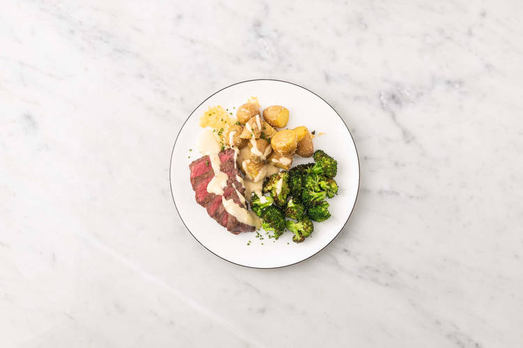 Finish sauce and serve