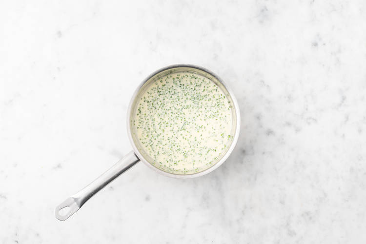 Make your Chive Sauce