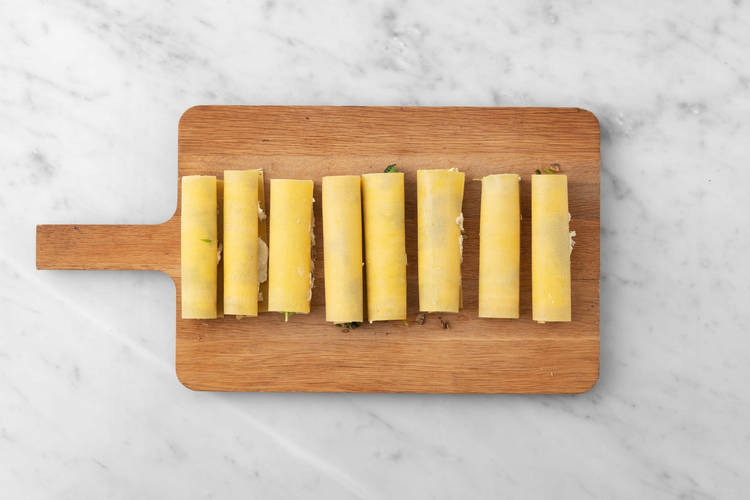 Préparer les cannelloni