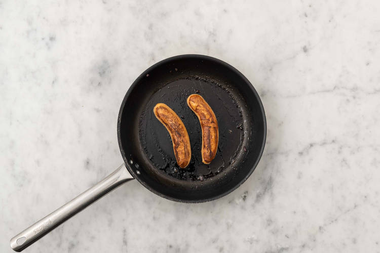 Cuire la saucisse fermière