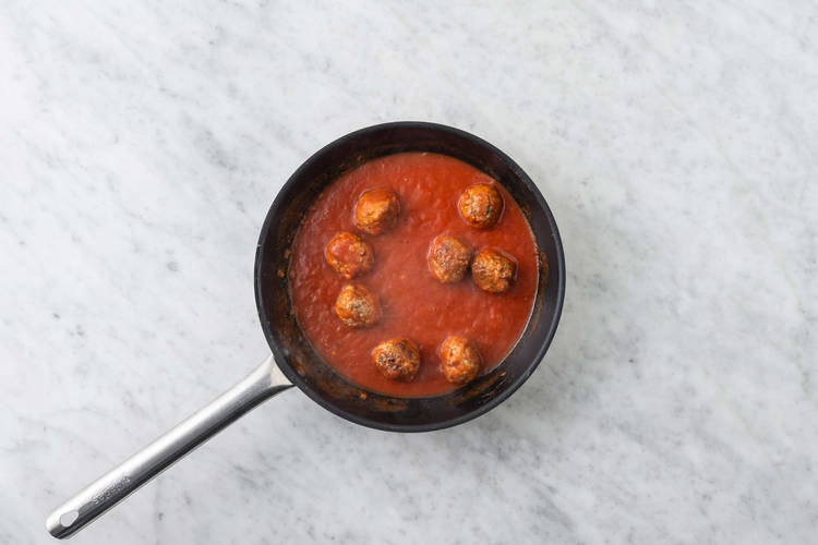 Préparer les albondigas