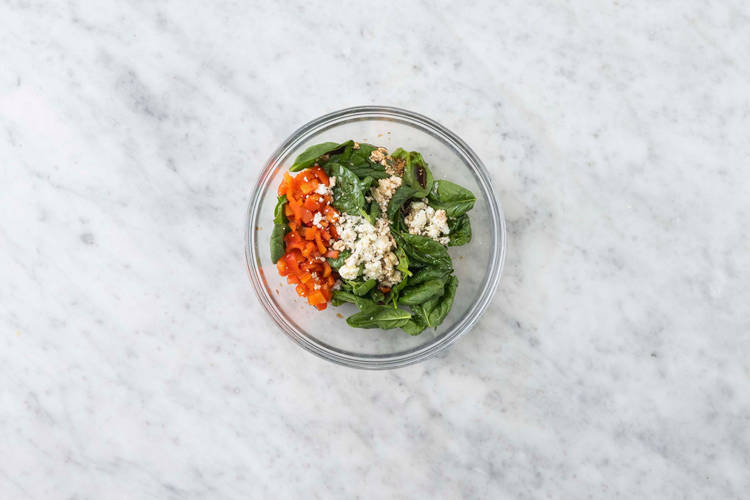 Préparer la salade