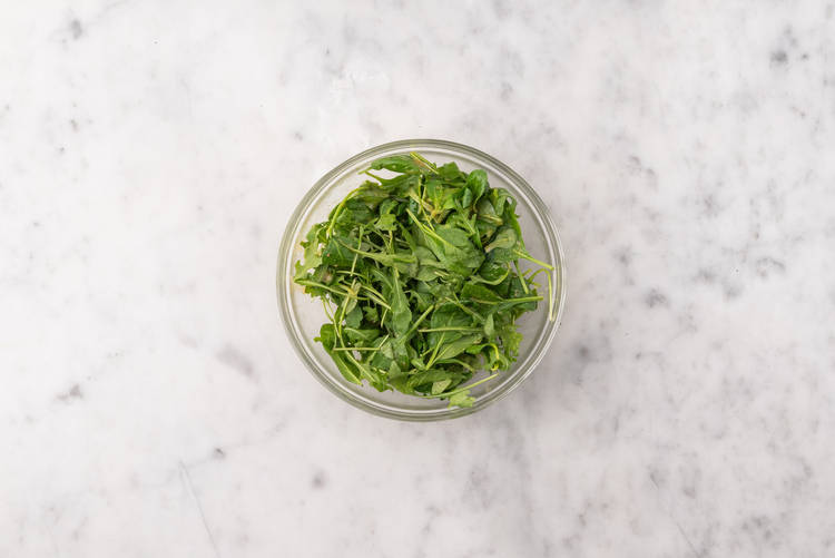 Préparer la salade