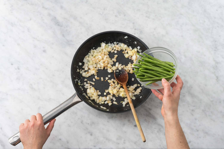 Cuire les haricots verts