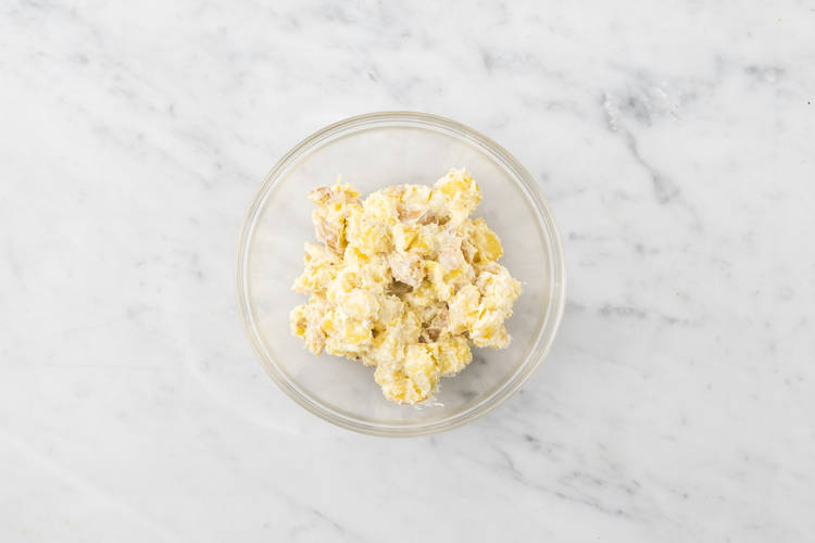 Préparer la salade de pommes de terre