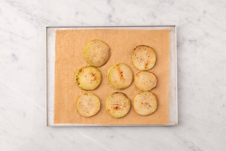 Kohlrabi backen