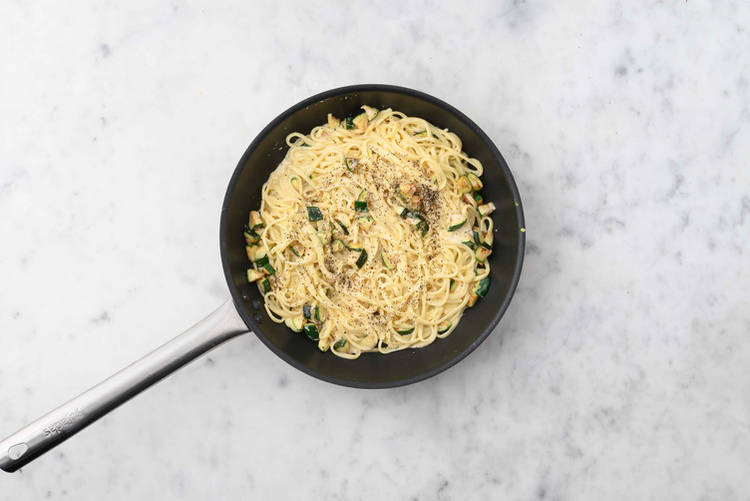 Add the Linguine