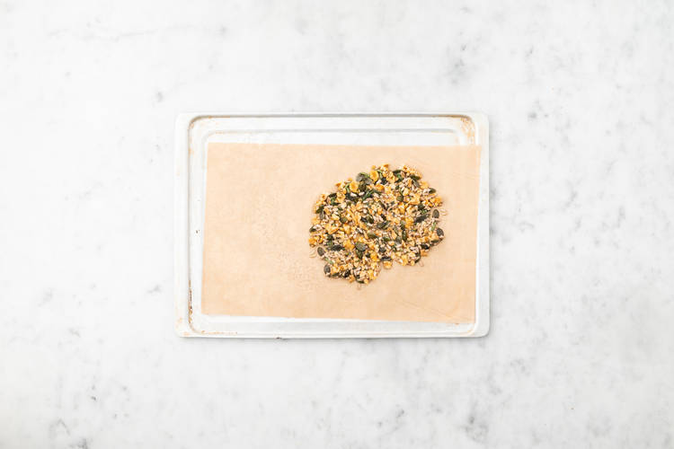 Enfourner le granola