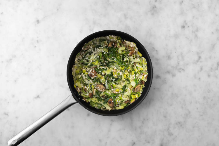 Préparer le risotto