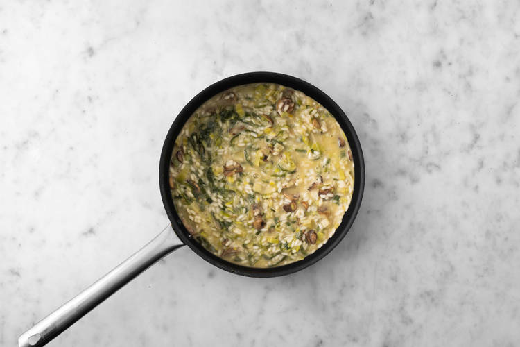 Apprêter le risotto