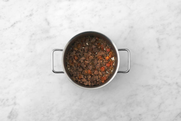 Cuire la viande hachée