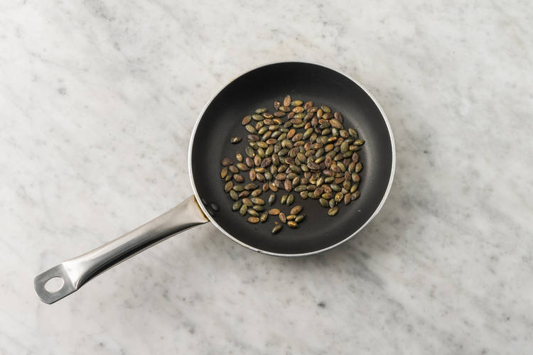 Tostare i semi di zucca