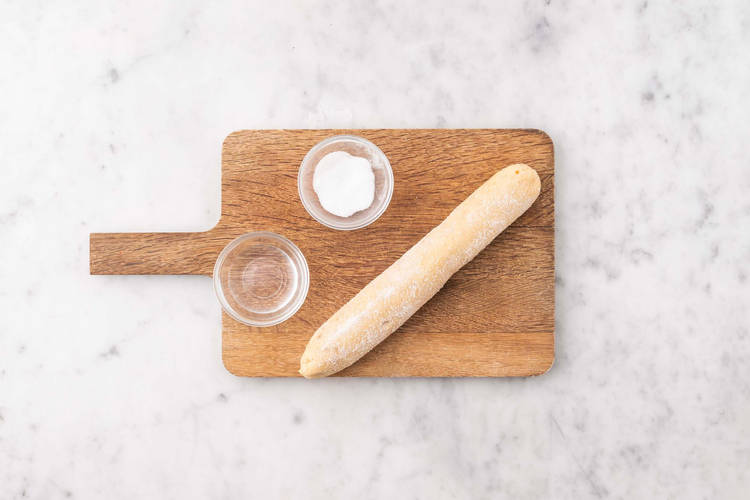 Preheat the oven and prep