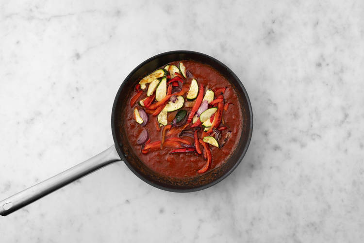 Tillsätt grönsaker