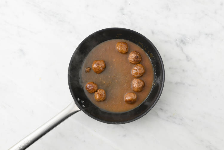 Glasera köttbullar