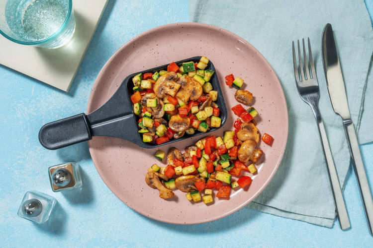 Mélange de légumes aux épices pour BBQ