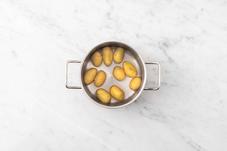 Kartoffeln vorkochen