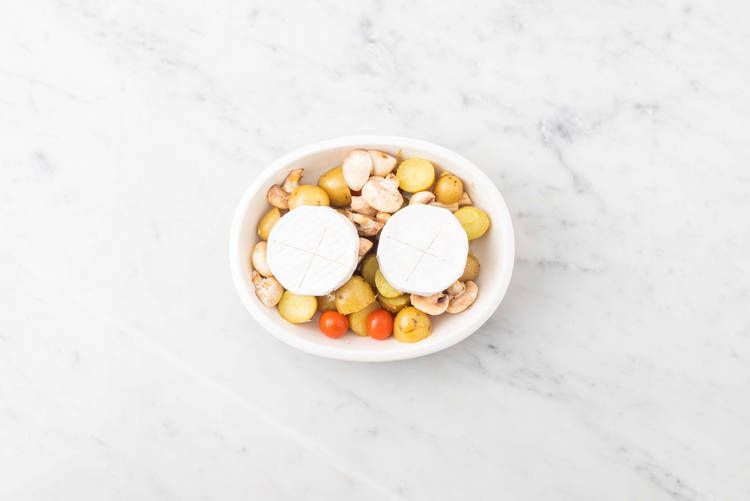 Kartoffel-Raclette backen