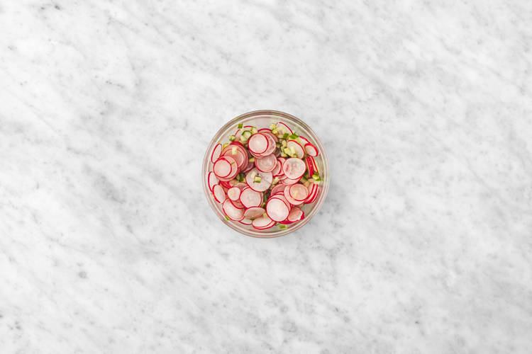 Préparer les légumes