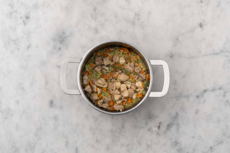 Commencer le ragoût