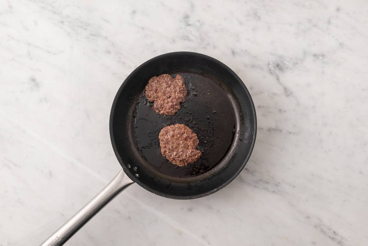 Cuire les steaks
