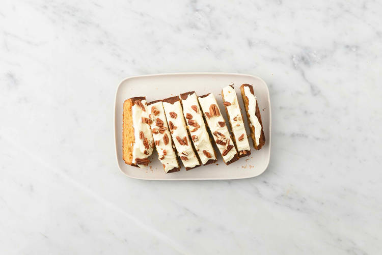 Make frosting and serve