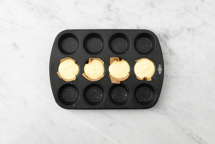 Make white chocolate filling