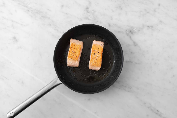 Sear the Salmon