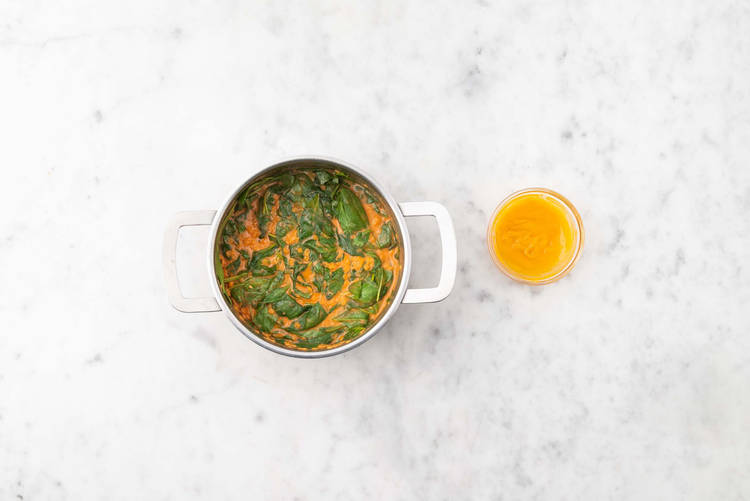 Add the Spinach