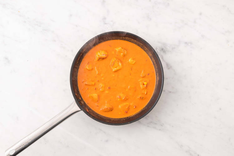 Préparer le curry