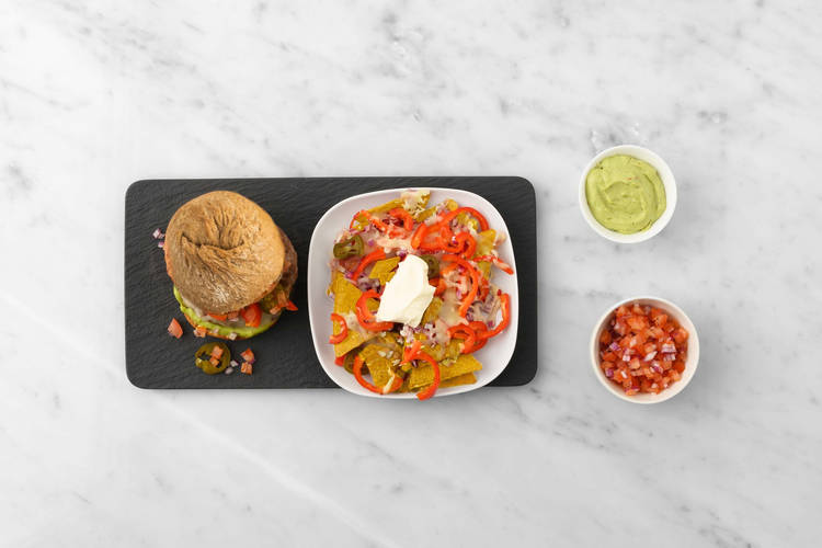 Préparer le plat de nachos