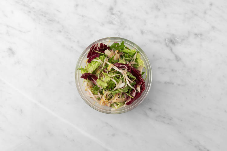 Salade mengen