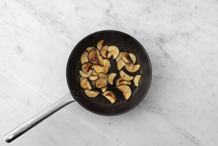 Cuire l'aubergine