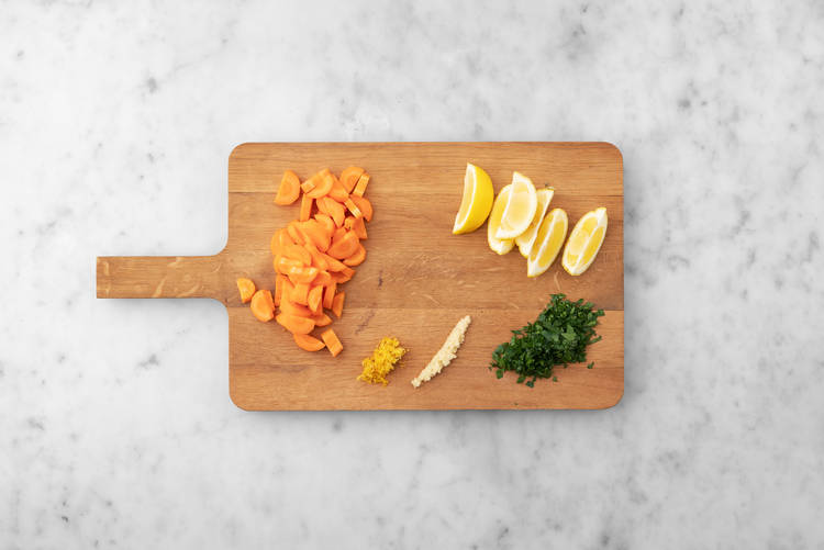 Prepara los ingredientes