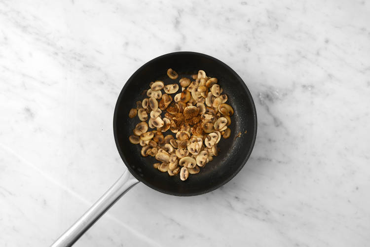 Cocina los champiñones