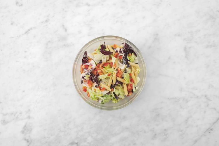 Préparer la vinaigrette