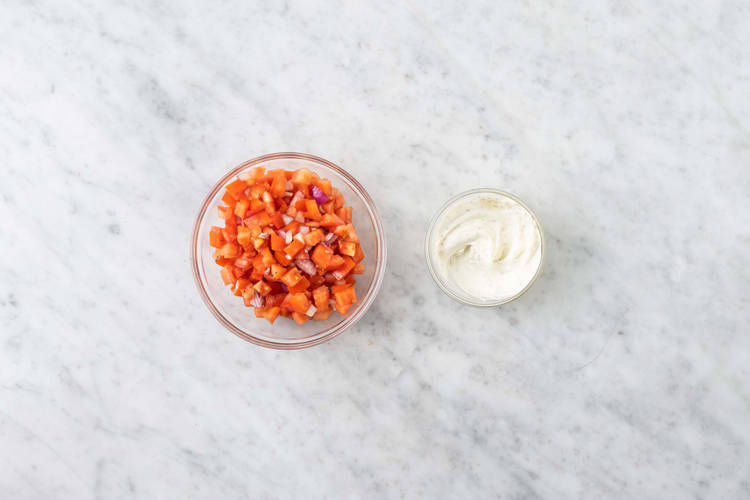 Préparer la salsa de tomate
