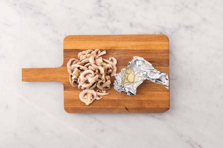 Prep and roast garlic