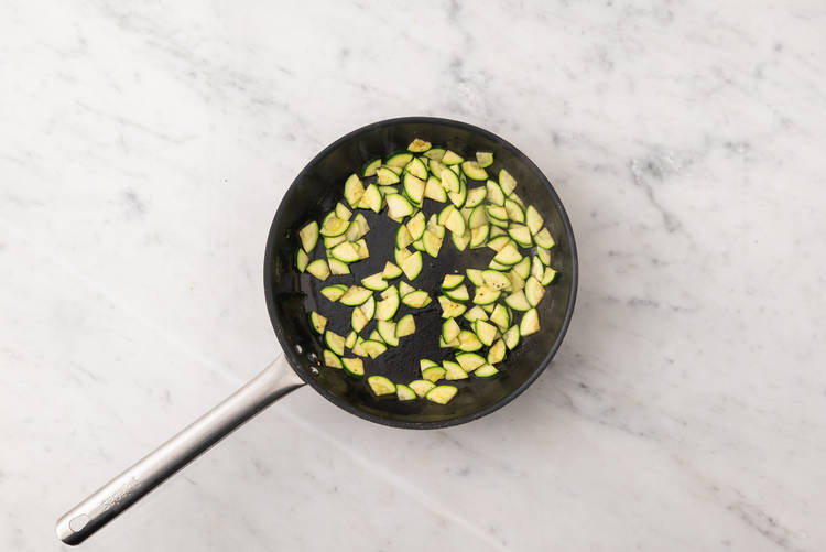 Cook zucchini