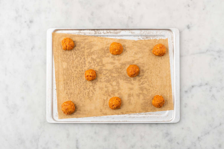 Rôtir les boulettes