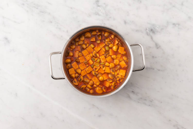 Commencer le ragoût