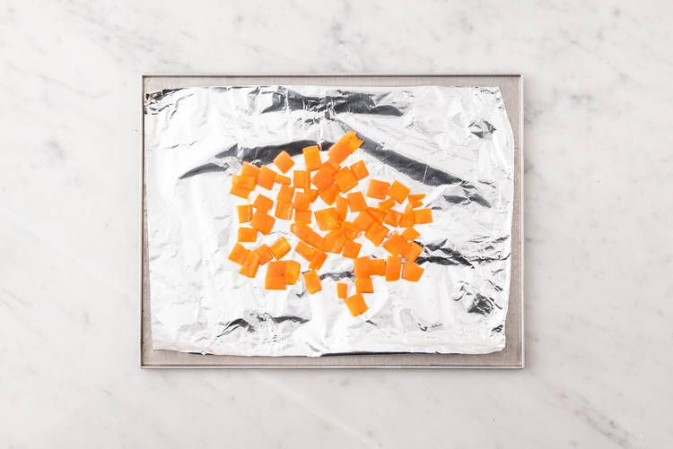 Prep and broil peppers