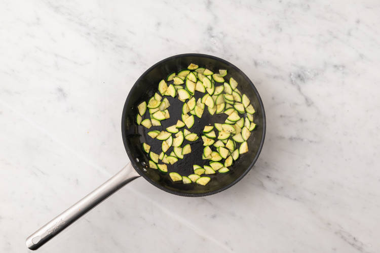 Cook zucchini